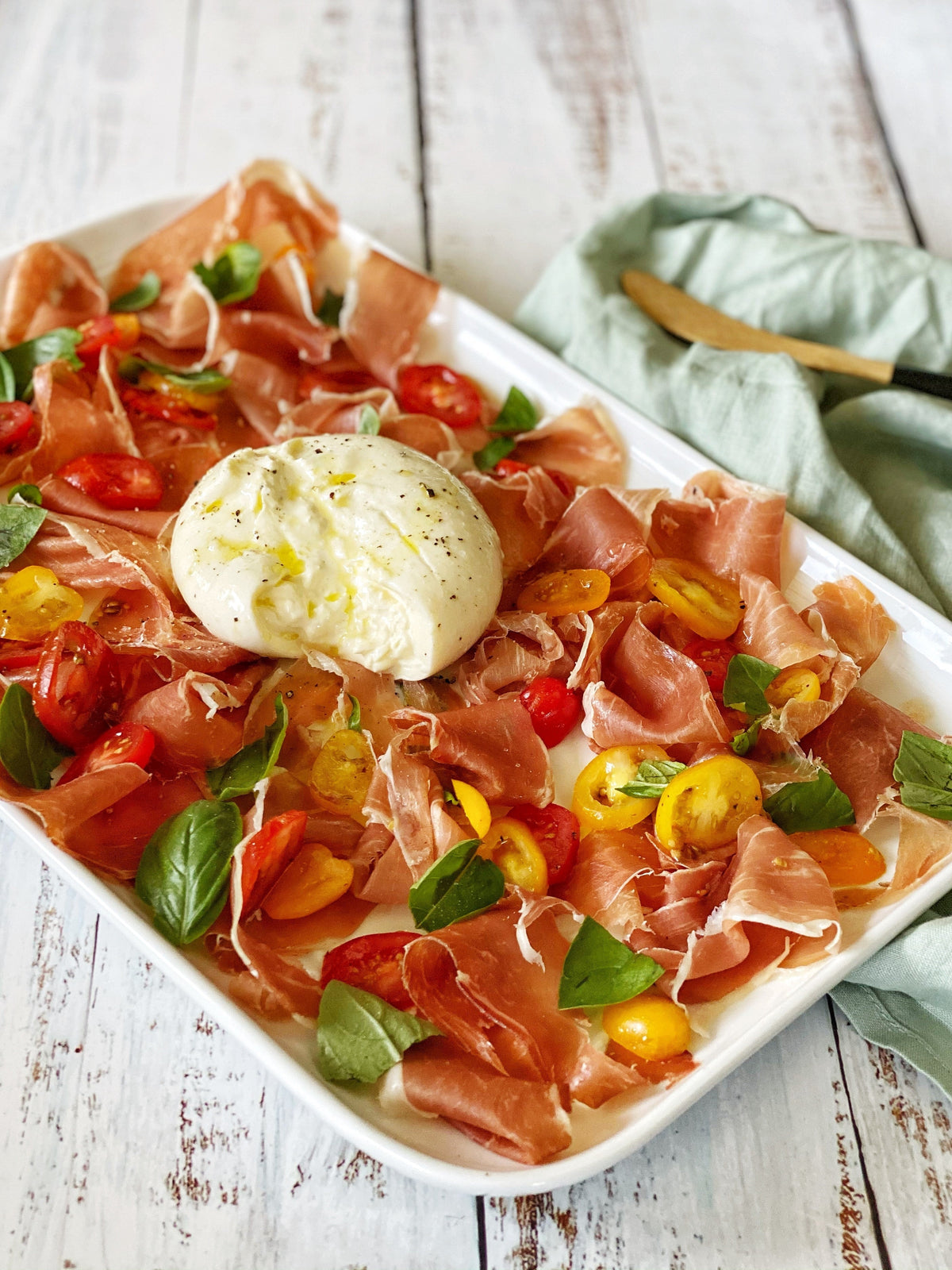 Prosciutto & Burrata Platter