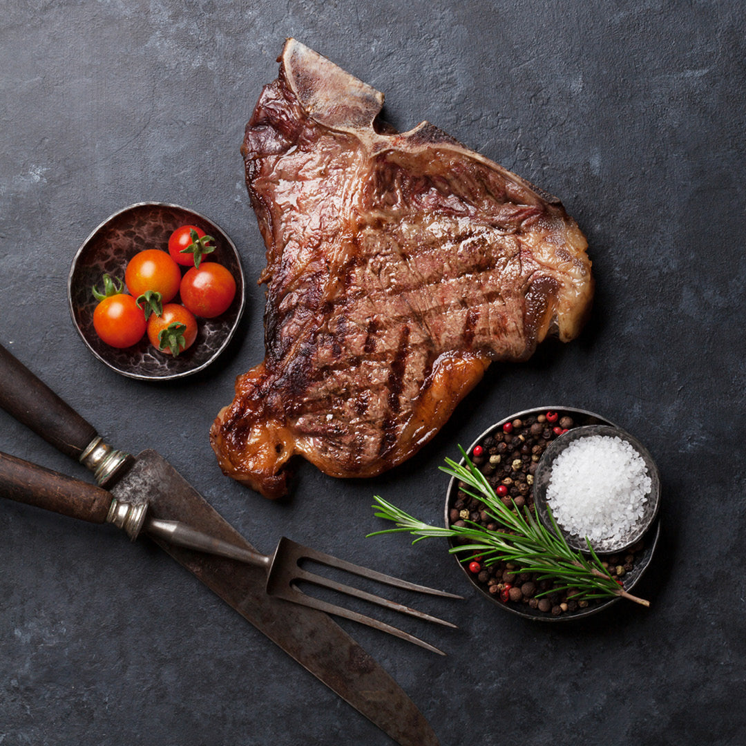 Reverse Seared T-Bone Steak