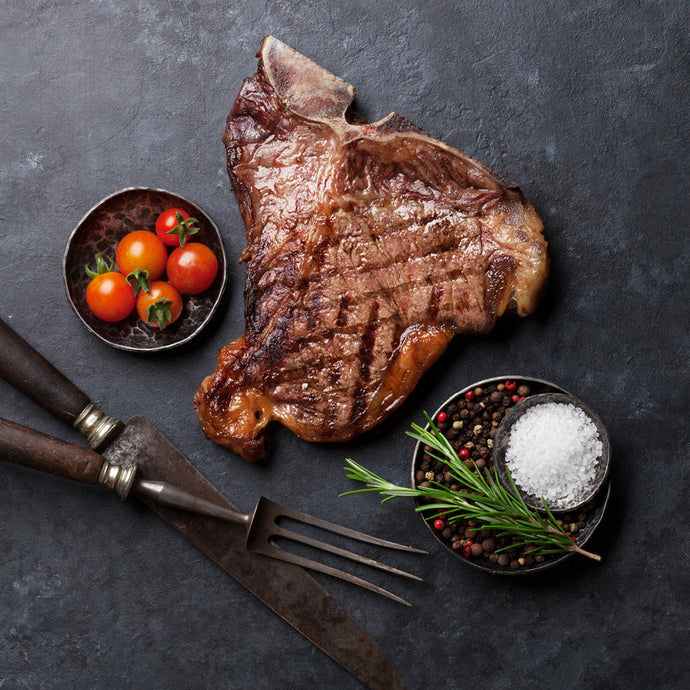 Reverse Seared T-Bone Steak