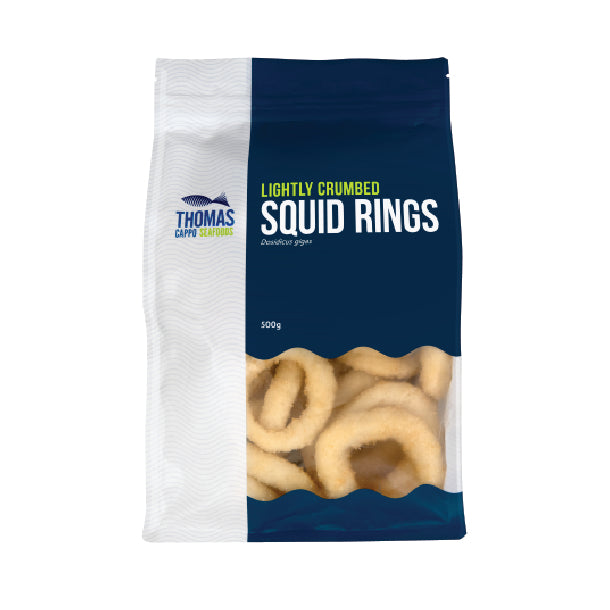 Crumbed Squid Rings Pre Made Box Thomas Farms crumbed-squid-rings-pre-made-box-thomas-farms